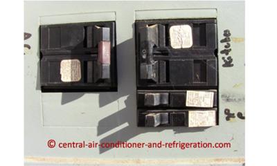 Central Ac breaker